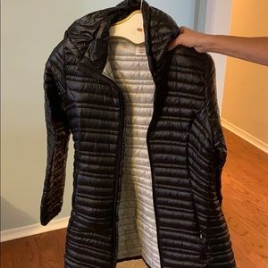 Patagonia long down coat